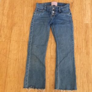 Revised denim low rise size 24 jeans